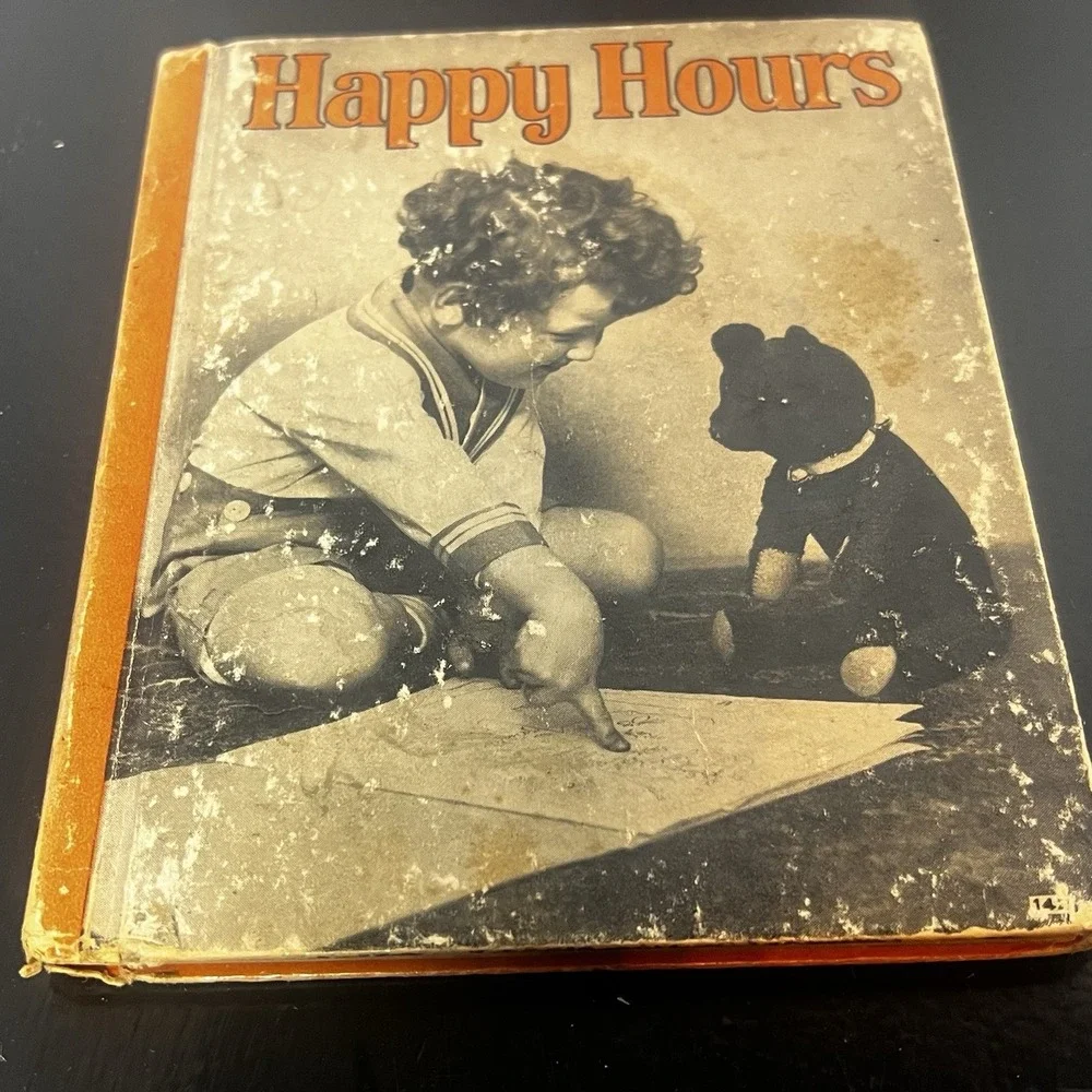 Happy Days & Happy Hours Photos Of Boys And‎ Girls 1937 Rand McNally Vintage Old